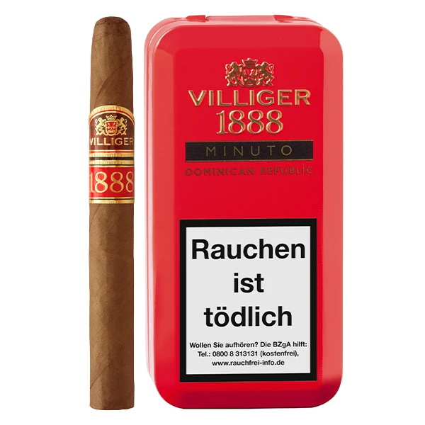 VILLIGER 1888 Zigarren Dominican Republic Minuto